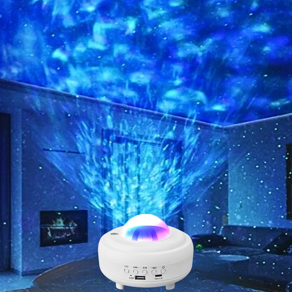 Asivio Bluetooth Speaker With Galaxy Lights Projector